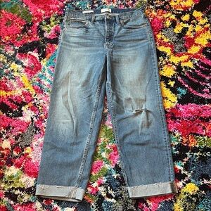 Classic Wide Leg Blue Women's Jeans